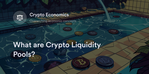 Crypto Liquidity Pools