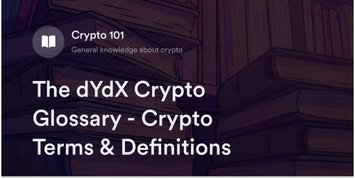 Crypto Glossary