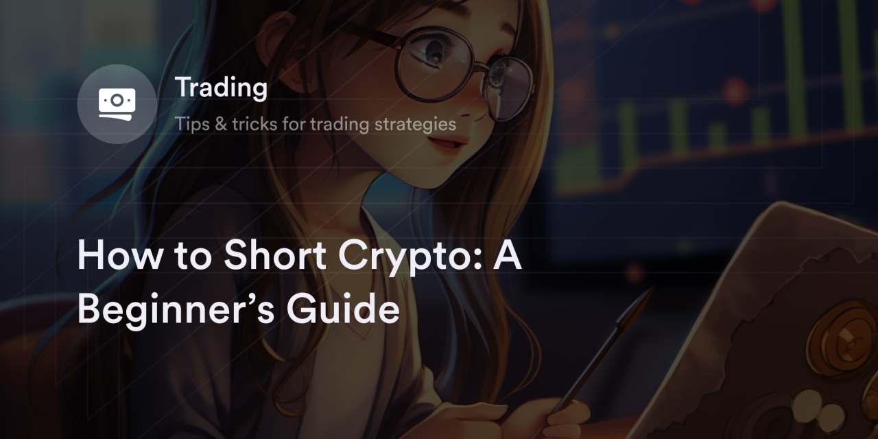 how to short crypto