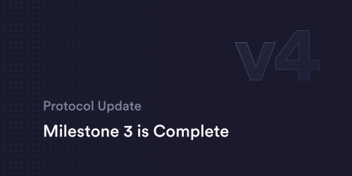 v4 Milestone 3